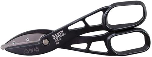 Klein Tools 89556 - Cortador de metal, estaño de corte de estaño, cobre, aluminio, vinilo, acero y acero inoxidable, 12 pulgadas