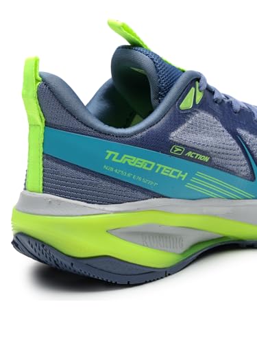 Image of Action | Athleo | NITRO-1004 | Men's | Lace-Up | Running | Shoes | Lightweight | Comfortable | Trendy | Breathable | Sports | Shoes