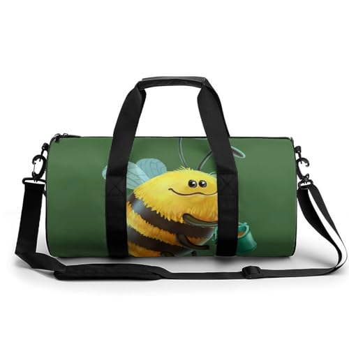 Duffel bag Abeille Mignonne, le sac de gym pratique qui simplifie vos séances de sport