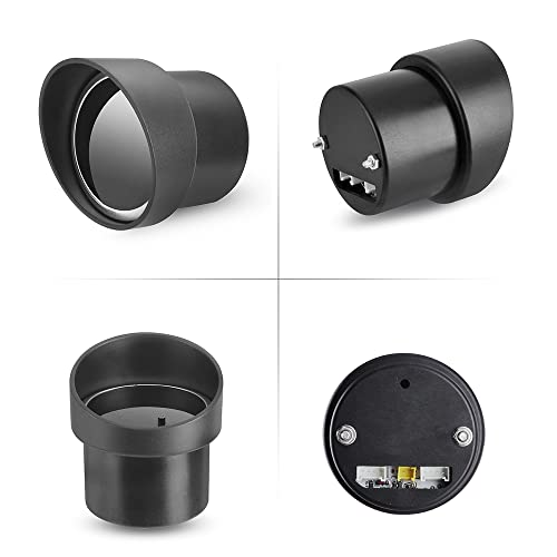 Ando Racing 10 Color 0-10 Bar Oil Pressure Gauge Kit - Includes Electronic Sensor For 12V Car & Truck 2-1/16" 52Mm #TOP3