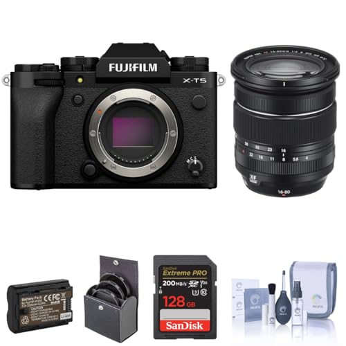 Fujifilm X-T5 with XF 16-80mm f/4 R OIS WR Lens