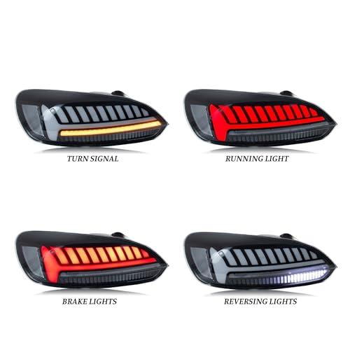 Feux Arrière pour VW Scirocco Remplacer Optiques Ternes par LED Dynamique