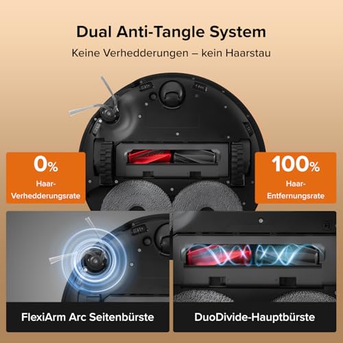 roborock Qrevo Edge 2 Staubsauger-Wischroboter, 25.000 Pa – Ansicht 5