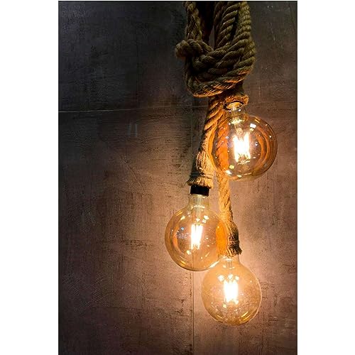 Lâmpada G125 4W Filamento Branco Quente 2400K Nordecor