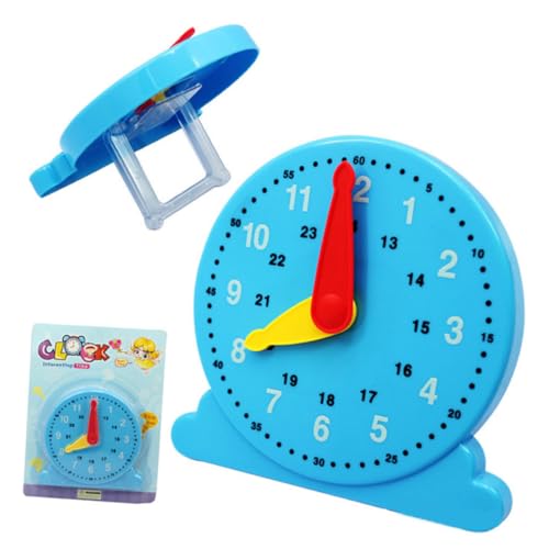 NAMOARLY 2pcs Educational Baby Number Clock Teaching Toys Early Learning Digital Clock for Toddlers Cognitive Development Classroom Supplies