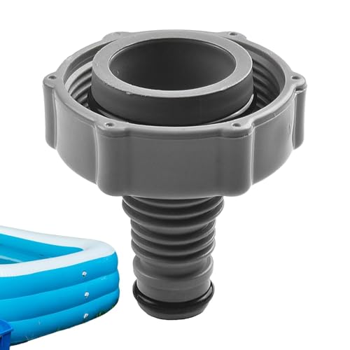 ycezw Válvula de drenaje – Conector de válvula de drenaje, adaptador de drenaje para piscina | Adaptador de conexión de válvula de manguera para piscina, piscina de conexión a prueba de fugas para