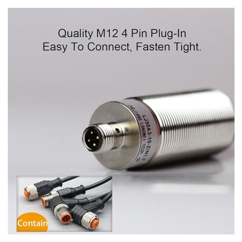 Capteur de proximité inductif Lj30a3-10 robuste en métal avec câble 4 broches - 5