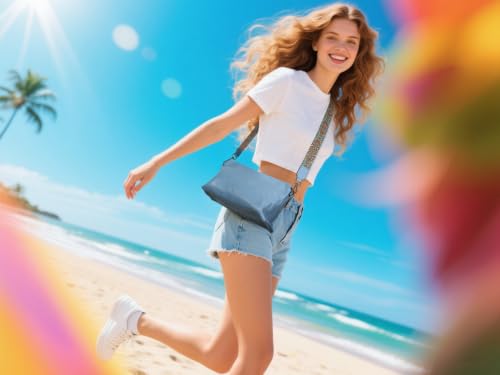 Image of MASIWEI Genuine Leather Crossbody Bag for Women Small Purse Hobo Handbag