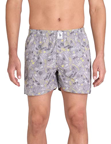 Image of U.S. Polo ASSN. Men's IYAC Back Pocket All Over Print Boxers - Pack of 1