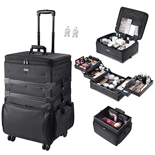 aw pro artist rolling makeup case