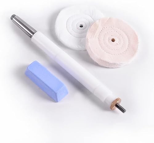 Sistema de pulido de torno de 2 pasos, mandril de pulido de 2 ruedas, soportes MT2