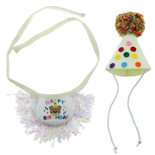 Set bufanda y gorro para mascotas pequeñas