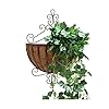 HJW Praktische opbergrek Wandmontage Bloemstandaard voor Home Decor, Display Opbergrek Balkon Woonkamer Gang Ijzer Kunst Hoogte 53Cm 1Huiyang-01020, Bruin