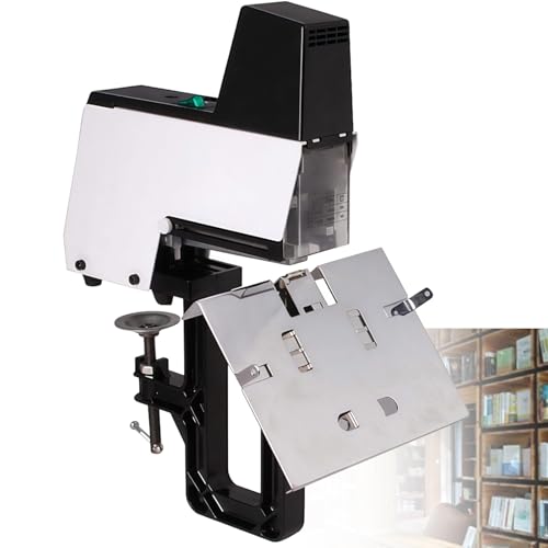 Updated Auto Electric Stapler Stitching Machine, Automatic Binder Machine, Electric Auto Rapid Stapler Flat Book Binding Machine