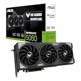 ASUS TUF Gaming GeForce RTX 5060 OC Edition 8GB GDDR7 Gaming Graphics Card (Nvidia GeForce RTX5060 DLSS 4, 3,125 Slot Design, PCIe 5.0, 3X DisplayPort 2.1b, 1x HDMI 2.1b, TUF-RTX5060-O8G-GAMING)