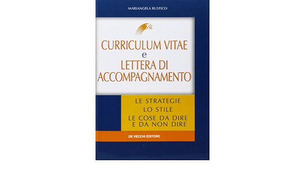Curriculum vitae e lettera di accompagnamento (La tua ...