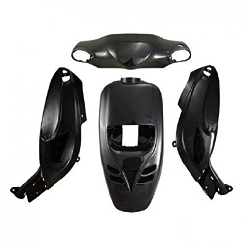 Kit carénage Faco pour Scooter Piaggio 50 Typhoon Avant 2010 FACO noir à peindre Neuf