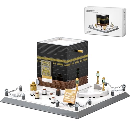 Islamic Mosque Kaaba Architectural Model Building Blocks
