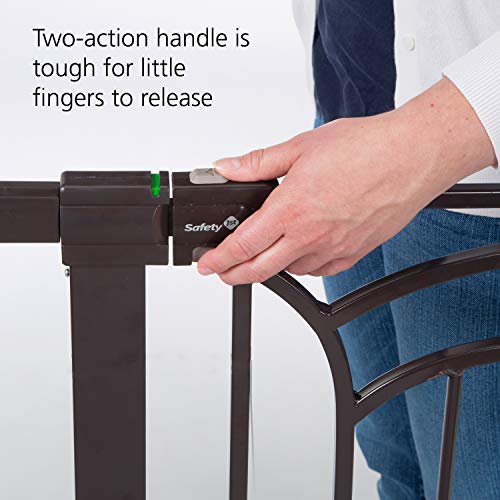Safety 1St Décor Easy Install Tall & Wide Baby And Pet Gate With Pressure Mount Fastening #TOP4