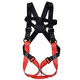 CAPXXIN Sicherheitsgurt, Kindersicherheitsgurt Ganzkörper-Fallschutz 5-Punkt-Anpassung Spielplatz Erweitern Sie das Kletterabenteuer im Freien bergab Needed