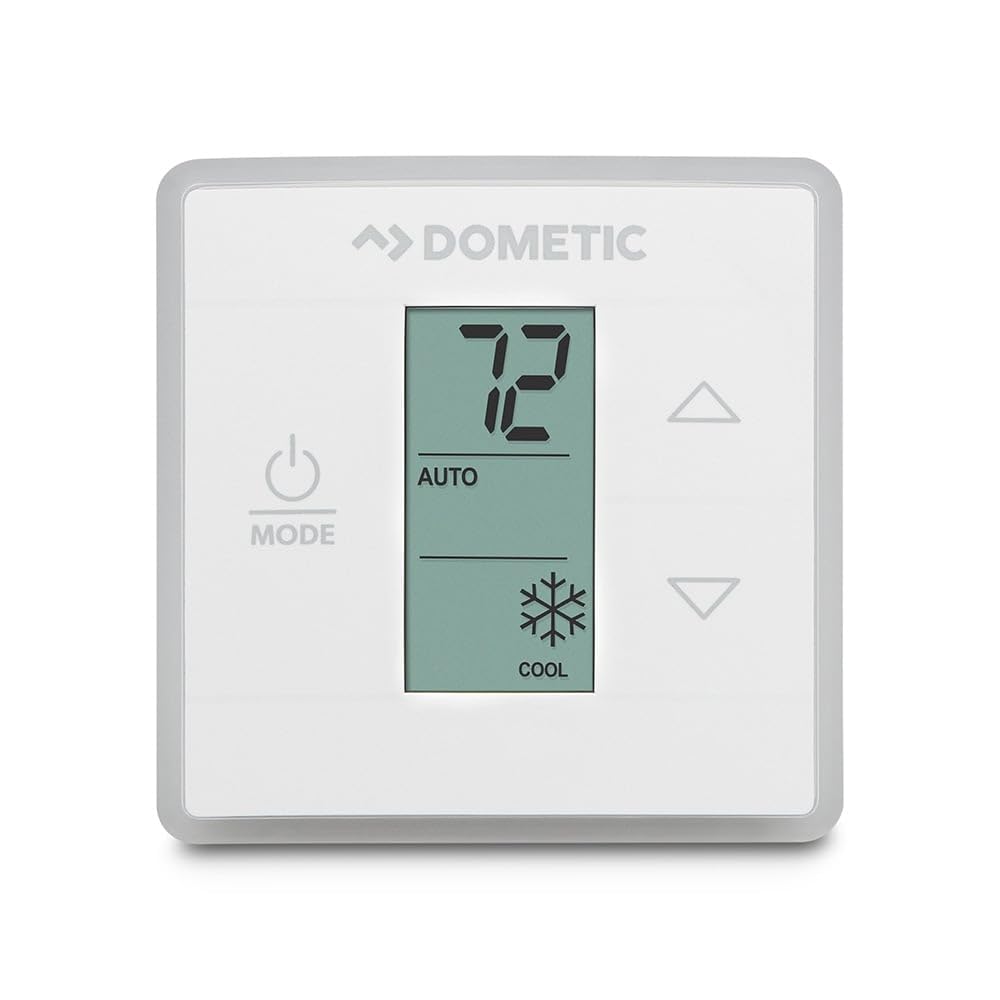 DOMETIC 3316230.700 Control Kit/Relay Box Heat/Cool with Polar White CT Wall Thermostat