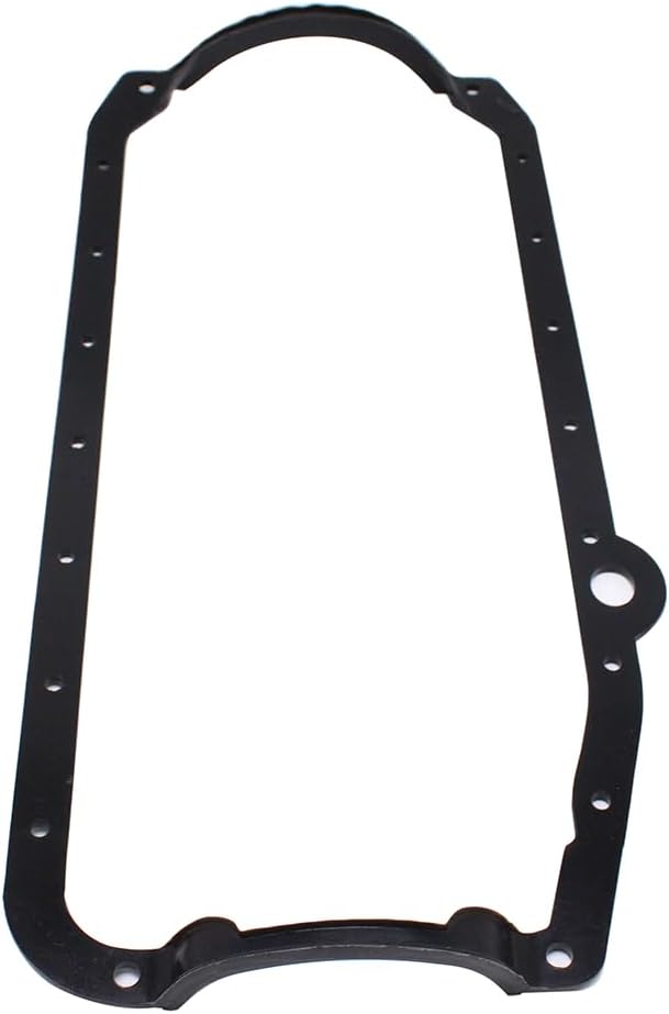 SBC Oil Pan Gasket Black for Pre 1979 Early Chevy SB 265 283 327 350 383 400