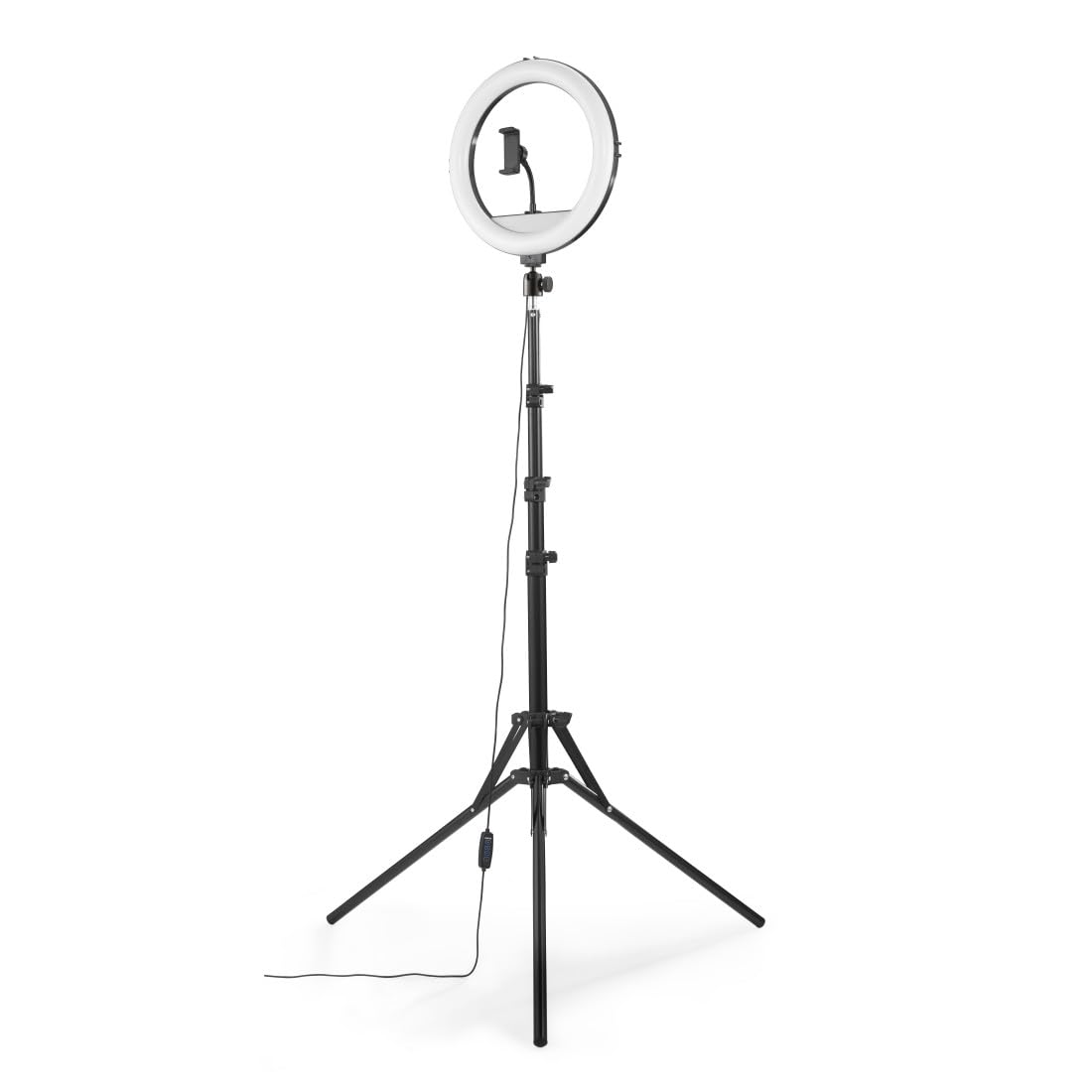 LED-Ringleuchte Spotlight Steady 120 III, Ringlicht-Stativ für Handy, 12"