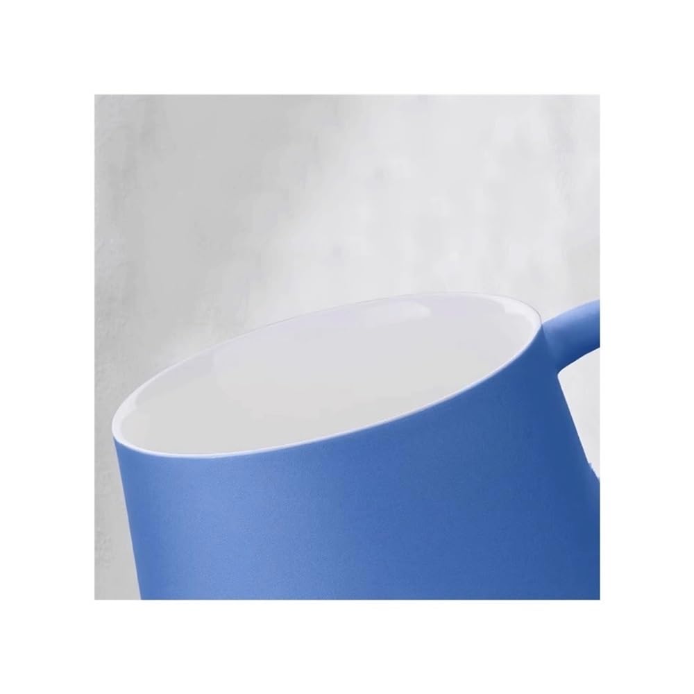 Ceramiczny kubek do kawy Blue Coffee Cup Ceramic Office Brewing Cup Home Milk Tea Instant Coffee Cup 10.1 Oz (300ml) Breakfast Milk Cup Filiżanki kawy