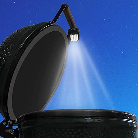 Dracarys Grill Light LED for Big Green Egg Grill Accessories Outdoor LED Barbecue Lamp with Swith 24 Ultra-Bright LED Lights-Blue Cover