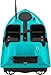 IOENC RC Fishing Boat 52W 5.91ft/s Bait Boat High Speed for Ocean Lake Fishing,600M Range 99 Points,with 1 * 5200mAh Lithium Battery,Cruise Control (Blue)