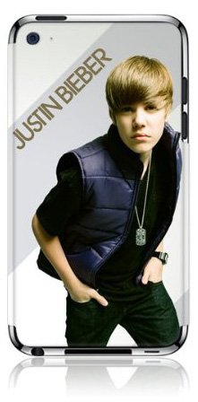 MusicSkins Justin Bieber - My World 2.0 Color - iPod Touch 4th Gen MSJB10201