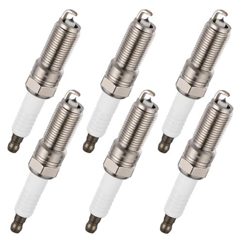 Image of BDFHYK 4024168967 Iridium Spark Plugs Compatible with Dodge 2001-2010 Grand Caravan 3.3L 3.8L V6, Set of 6