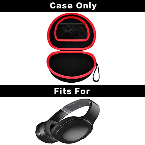 Headphone Case for Skullcandy Crusher/Hesh/Evo Wireless Over-Ear Bluetooth Earphones, for JLab JBuds Lux ANC, for TOZO HT3/HT2 Headphones and More Noise Cancelling Foldable Headset - Box Only (Black)