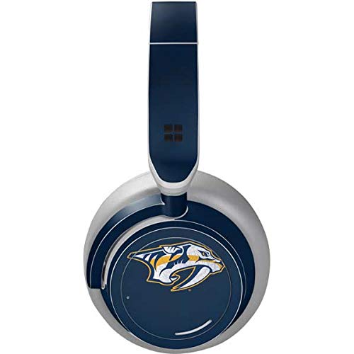 Skinit Decal Audio Skin Compatible with Surface Headphones - Officially Licensed NHL Nashville Predators Distressed Design