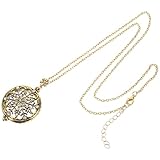 Photo Gallery rorpoir collana ciondolo lente d’ingrandimento in vetro vintage decorativa e resistente adatta per lettura libri e uso quotidiano