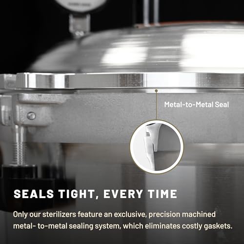 Image of All American 1930 50X Sterilizer - 41 qt - Electric Sterilizer - Metal-to-Metal Seal - Includes Rack - Made in the USA