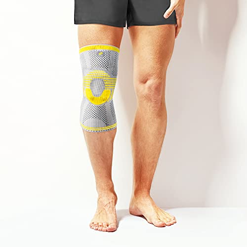 Bracoo Patented Athletics Knee Compression Sleeve Support With Silicone Patella Brace, Stabilizers For Men & Women -Running, Arthritis, Acl, Meniscus Tear, Joint Pain Relief, Injury Recovery, Kp41 #TOP1