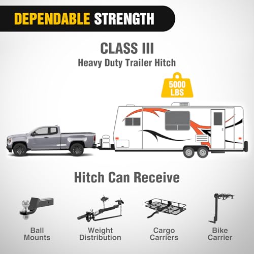 Image of Nilight 2 inch Receiver Tow Hitch for 2020-2025 KIA Telluride All Styles