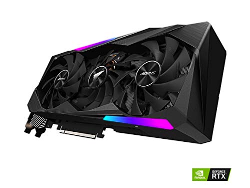 Image of GIGABYTE AORUS GeForce RTX 3060 Ti Master 8G Graphics Card 8GB 256-bit GDDR6, GV-N306TAORUS M-8GD Video Card