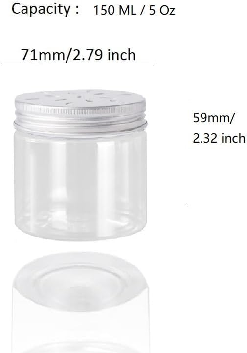 Miniatura 3 de 6 unidades de 5.1 fl oz, 5 onzas, 3 estilos perfumados, ambientador, difusor de aroma de perfume sólido, recipientes de almacenamiento vacíos con
