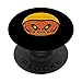 Zucca faccia Halloween Tramonto PopSockets PopGrip Intercambiabile
