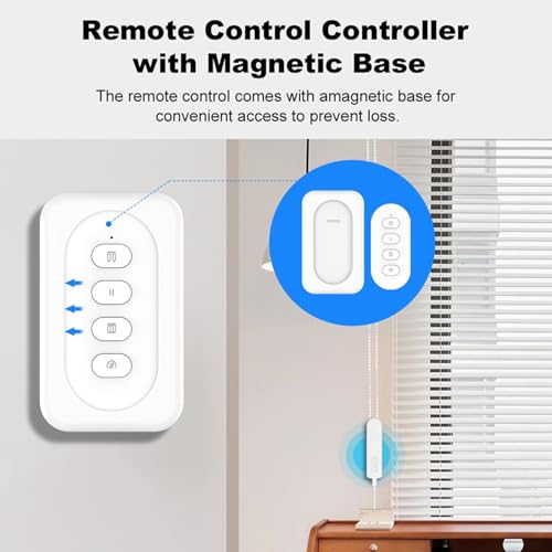 Store enrouleur motorisé Zigbee pour éliminer les reflets sur les écrans