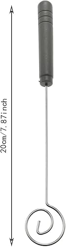 Miniatura 5 de Maxmoral Juego de 3 cucharas de tenedor de chocolate para sumergir dulces, cucharas de decoración culinaria y herramientas de inmersión de dulces