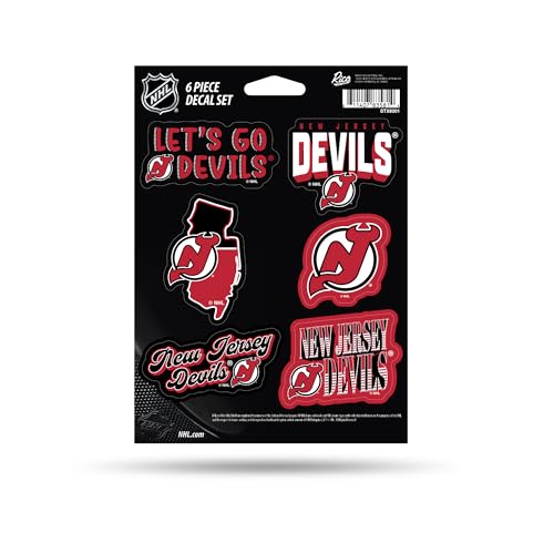Stickers NHL Florida Panthers Rico Industries (lot de 6) pour fans de hockey