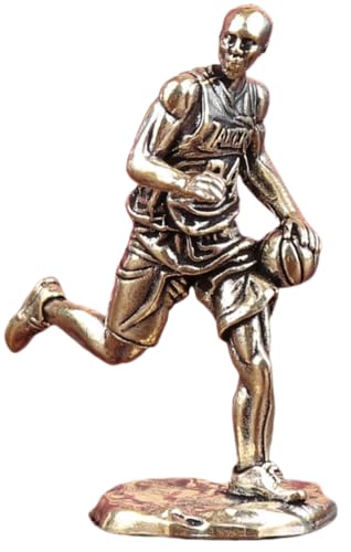 Yahu Lando Brass Basketball Star Figurine