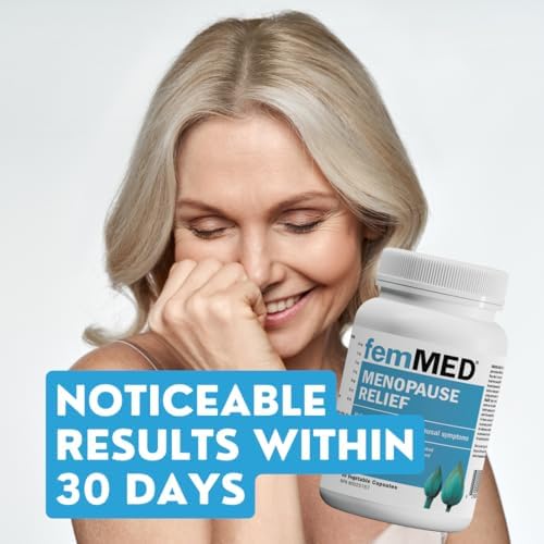 Reclaim Your Comfort: femMED Menopause Relief - Formulated by Canadian Doctors to Safely Relieve 12 Menopausal Symptoms 3 413joB9B wL. AC