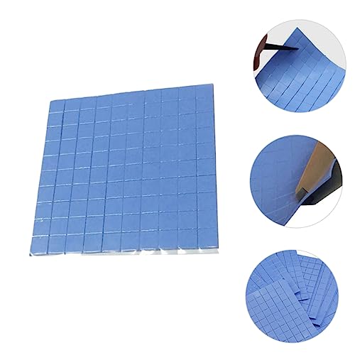 OSALADI 100 Peças Almofada De Silicone Térmica Condutora Almofada De Silicone Dissipador De Calor Co