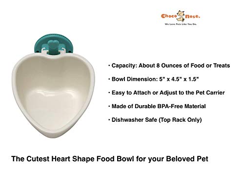 image for Choco Nose Rabbit No Drip Water Bottle & Food Bowl Set. H528 Wire Cage