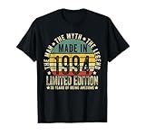 30 year old gifts vintage 1994 limited edition 30th birthday maglietta