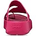 Crocs Women's Getaway Toe Loop Platform Sandals, LiteRide Comfort, Dragon Fruit, 8